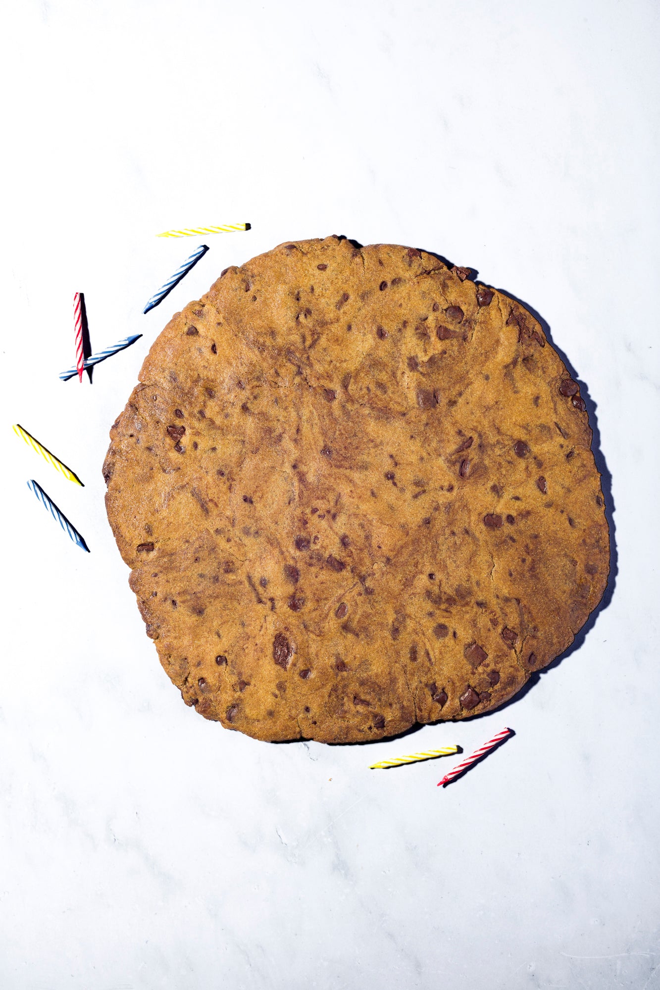 Vegan Gluten Free Chocolate Chip Cookie Cake