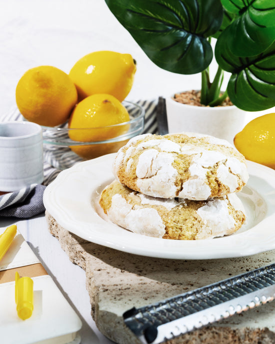 NEW!!! Lemon Crinkle Cookie (Includes 3)